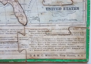 United States. [Title on Box:] The Silent Teacher! Wiggin's Sectional Geography of the United States and World.
