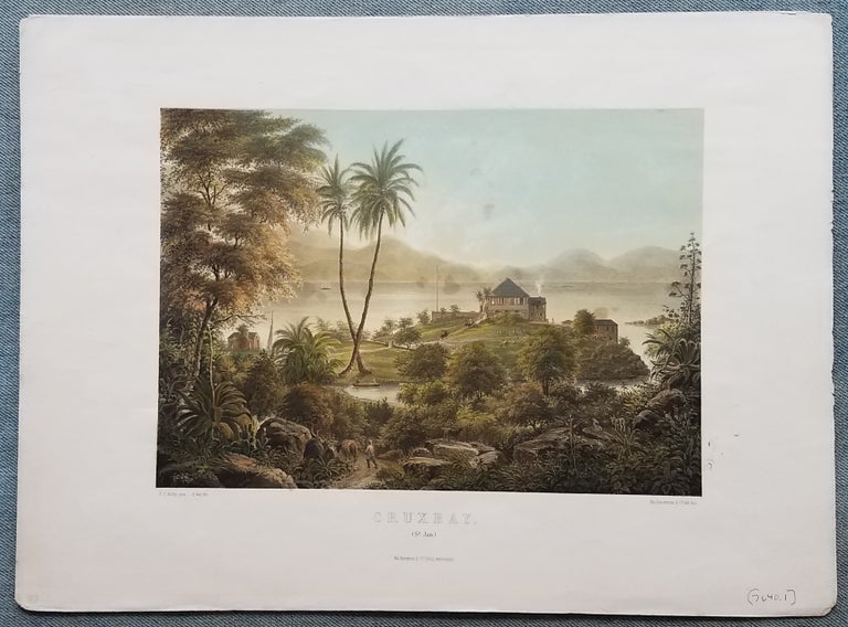 Item #3691 Cruxbay (St. Jan). Virgin Islands: St. John., E. . Baerentzen, Cos., il, publisher.