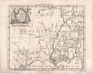 Item #3697 An Accurate Map of Louisiana, and the Territory in Dispute between the English &...