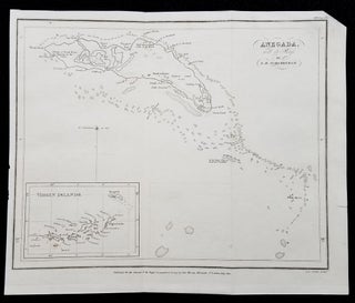 Item #3730 Anegada with its Reefs by R. H. Schomburgh (sic). Virgin Islands: Anegada., Schomburgk