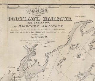 Item #3732 Chart of Portland Harbour and Islands, and Harbours Adjacent, Extending from the River...