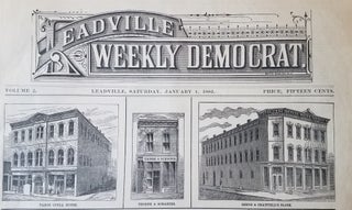 Leadville Weekly Democrat. Volume 2. January 1, 1881.