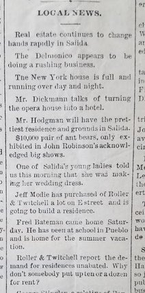 The Mountain Mail, June 17, 1882.