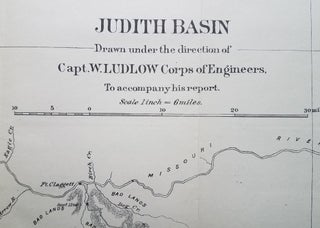Item #3756 Judith Basin: Drawn under the direction of Capt. W. Ludlow Corps of Engineers....