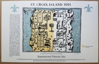 Item #3758 St. Croix Island 1604. Maine., David C. after Samuel Champlain Wolfe