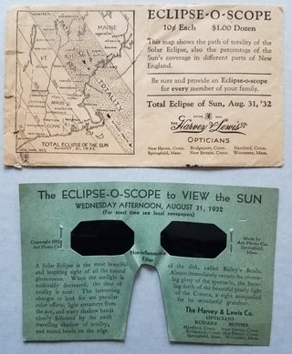 Item #3778 Eclipse-O-Scope. Astronomy: Eclipses., The Harvey, Lewis Company