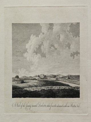 Six Views of Boston on Two Sheets from The Atlantic Neptune
