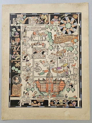 A Map of Johns Hopkins Hospital...