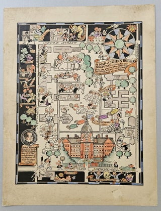 A Map of Johns Hopkins Hospital...